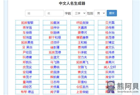 遊戲名字月|遊戲名字產生器（男）：逾100萬個名字完整收錄 